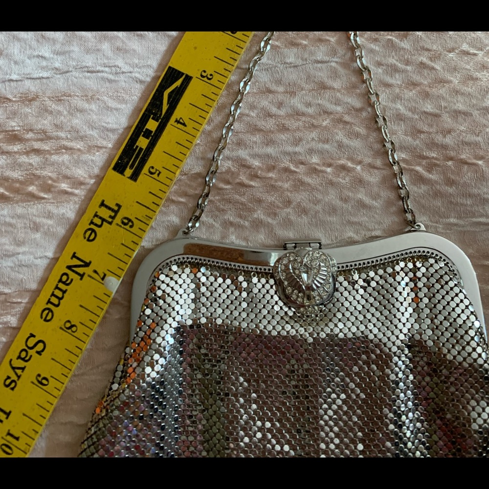 Vintage silver whiting & Davis mesh purse - Picture 5 of 8